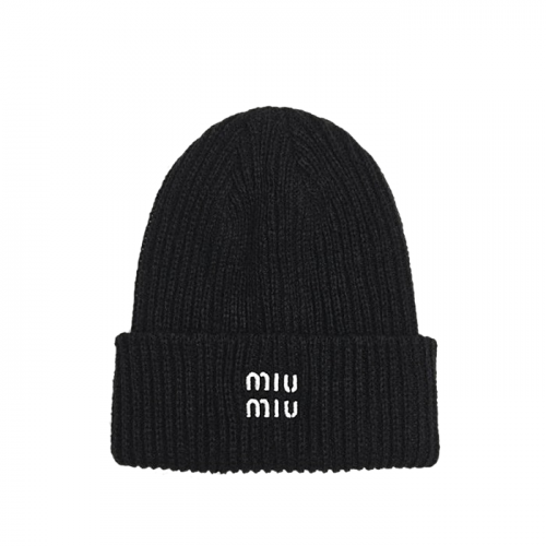 미우미우 MIUMIU 영문로고 비니