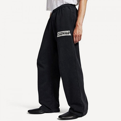 BALENCIAGA 마스킹 테이프 스웻팬츠