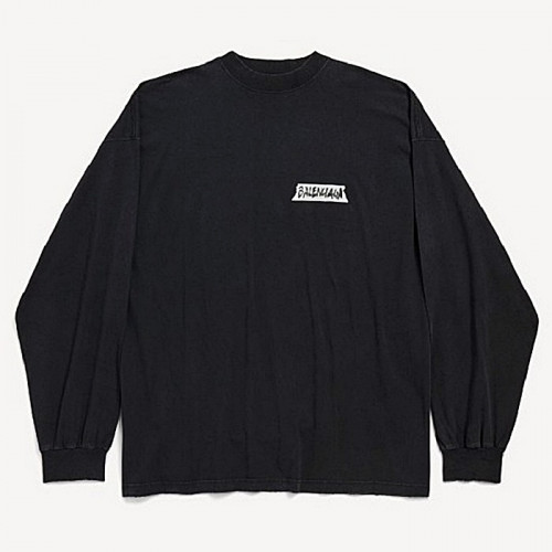 BALENCIAGA 마스킹 테이프 롱슬리브