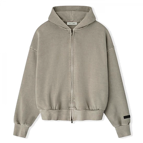 FEAR OF GOD ESSENTIALS 커브드클래식 후디집업