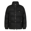 PRADA 스탠플라크 레더다운 자켓