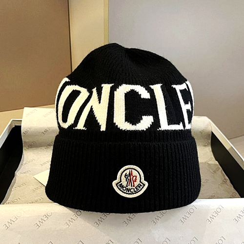 Moncler 오리지날 시그니처 비니 로고  모자