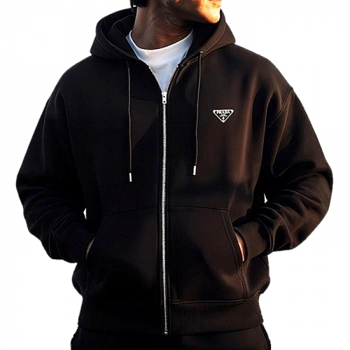 PRADA 사피아노 커플 후드집업 - 기모 version