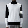 THOM BROWNE 펀믹스 4바 터틀넥 스웨터