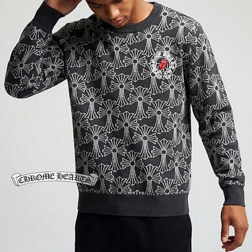 Chrome hearts 십자가 패턴 울니트