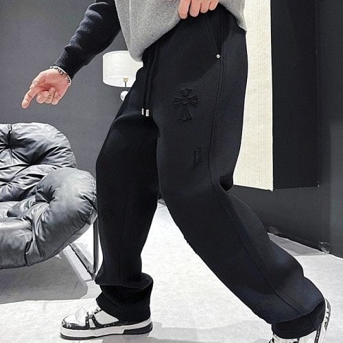 Chrome hearts 홀스슈 포켓 크로스 스웻 팬츠