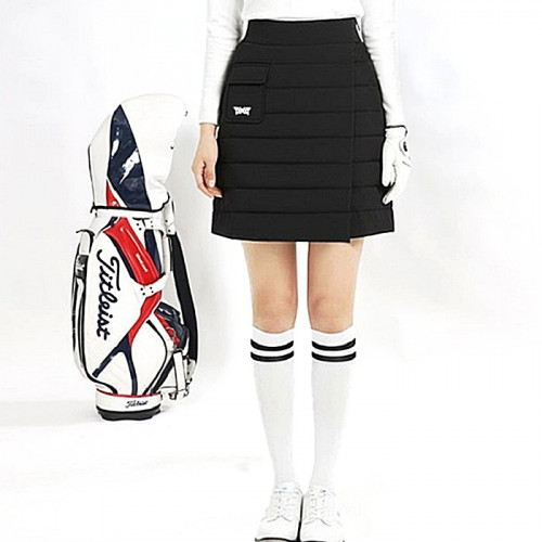 PXG 패딩 랩 포켓 스커트