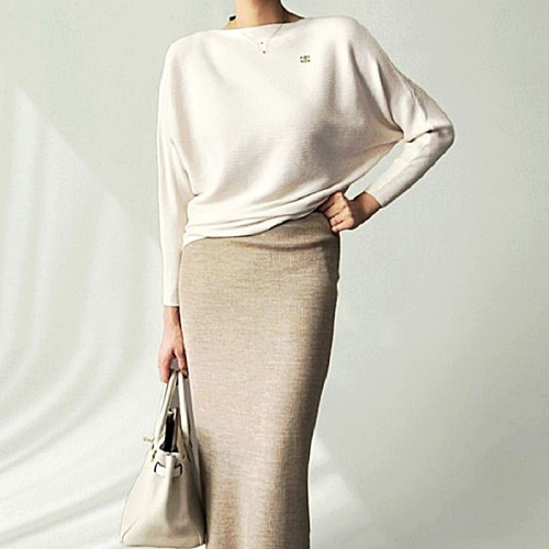 CELINE 보트넥 니트 롱슬리브