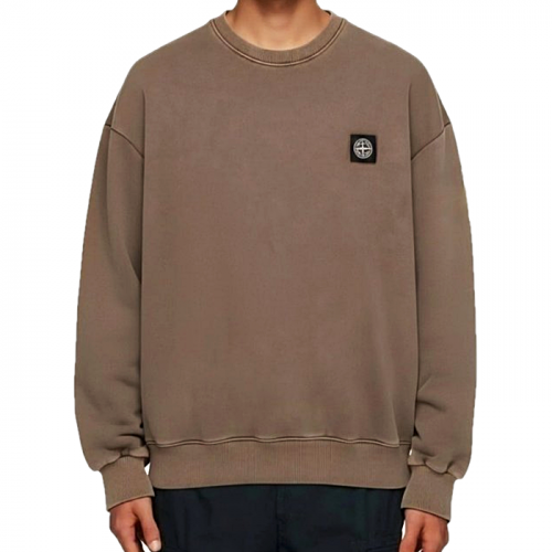 STONE ISLAND 컴패스 피그먼트 맨투맨