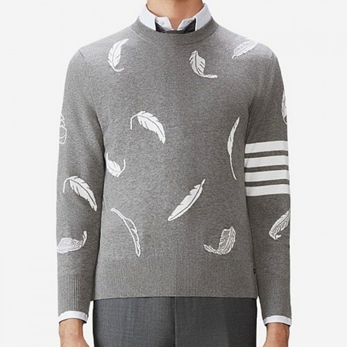 THOM BROWNE 깃털 포인트 울니트