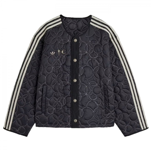 ADIDAS x TC 몰드 로고드 패디드 자켓