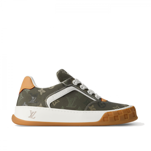 LOUIS VUITTON LV 틸티드 스니커즈  -  카키그린