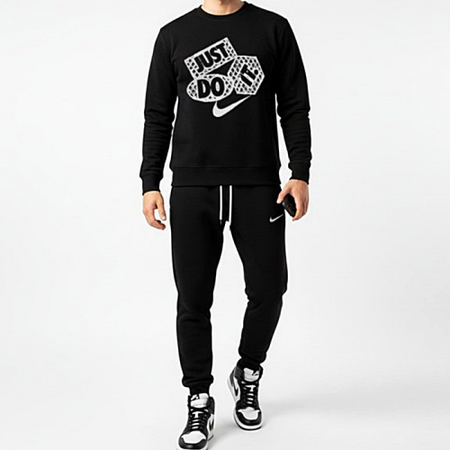 NIKE JUST DO IT 맨투맨 기모SET