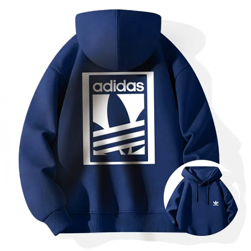 ADIDAS 사각로고 기모 후드티셔츠 139