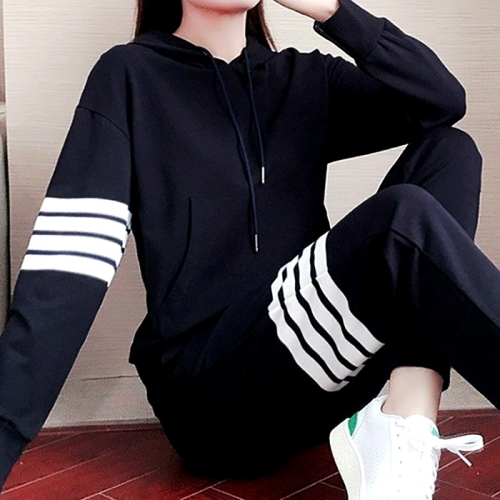 THOM BROWNE 후드니트 바지 투피스 SET 143