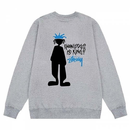 STUSSY KNOWLEDGE IS KING 맨투맨