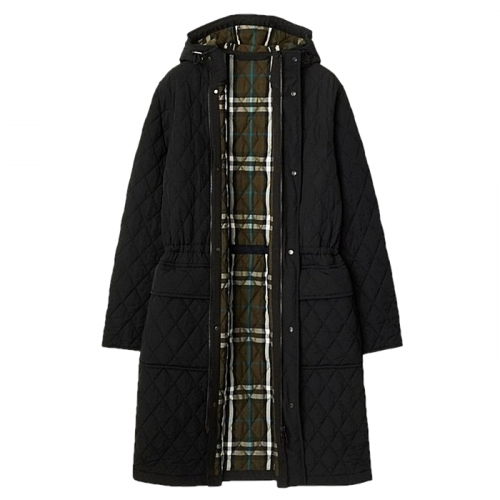 BURBERRY 퀼티드 코트 924012