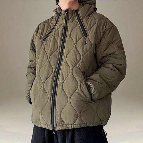 랄프로렌 polo ralphlauren 지퍼 후드 누비자켓