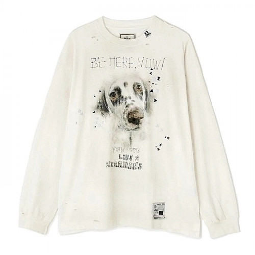 메종 미하라야스히로 MIHARA YASUHIRO 달마시안 디스트 롱슬리브