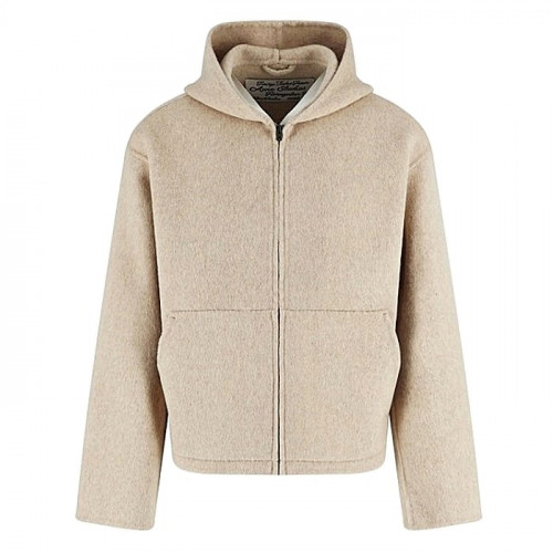 Acne Studios 핸드메이드 캐시미어 후디드 자켓