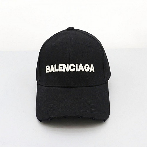 BALENCIAGA 로고 자수 볼캡 모자