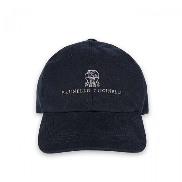 브루넬로 쿠치넬리 Brunello Cucinelli 로고 모직 볼캡