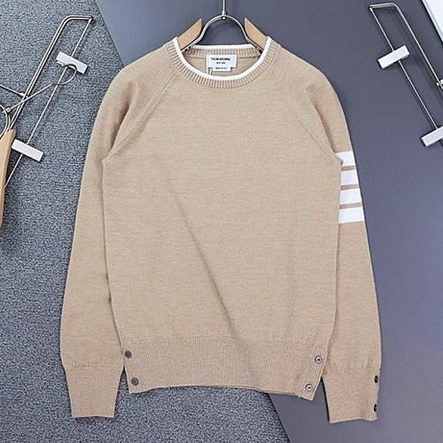 THOM BROWNE 셔틀랜드 4바 라운드 니트