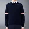 THOM BROWNE 밀라노 암밴드 라운드 니트