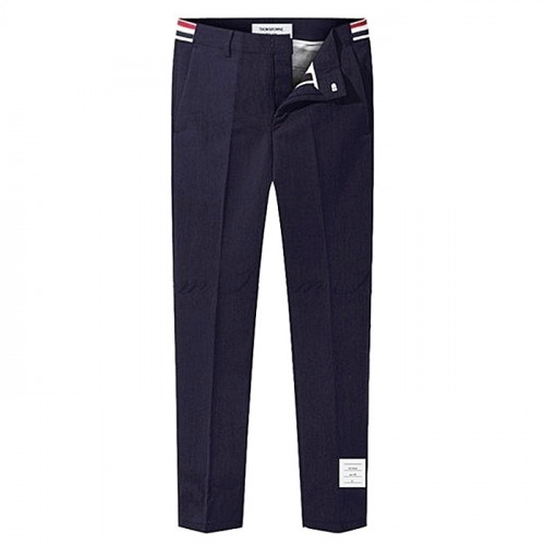 THOM BROWNE 테이퍼드핏 시크릿밴딩 슬랙스