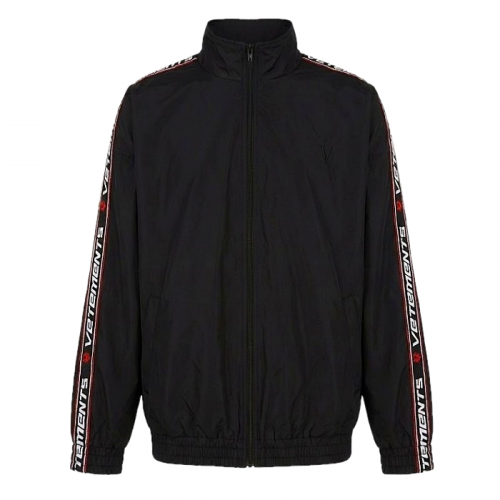 VETEMENTS 서킷 라인드 트랙자켓