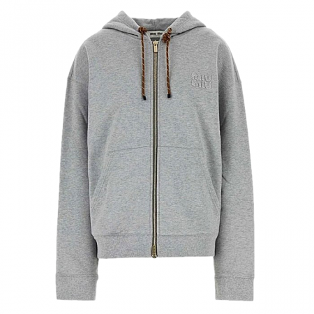 MIUMIU 아이코닉 스트링 후디집업