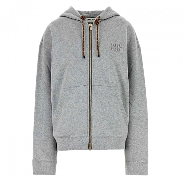 MIUMIU 아이코닉 스트링 후디집업