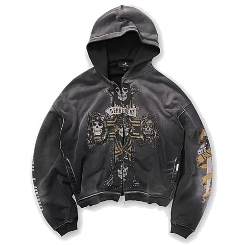 리프리젠트 REPRESENT 건즈앤 로지스 후디집업