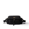 PRADA 익스플로어 미디엄 Re-Nylon 숄더백 - 블랙