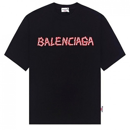 Balenciaga X Supreme 레고 발포로고 티셔츠