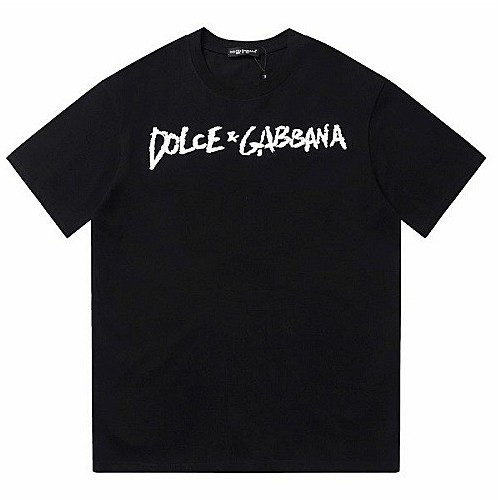 DOLCE & GABBANA 스크롤로고 티셔츠