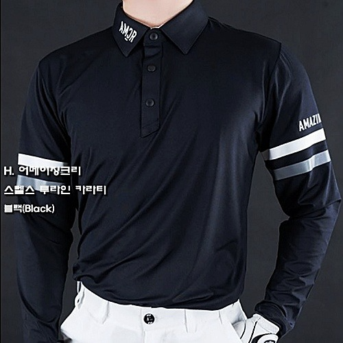 어메이징*리 스텔스 투라인 카라티셔츠