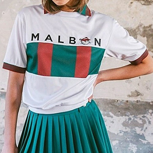 말* Color Block 티셔츠