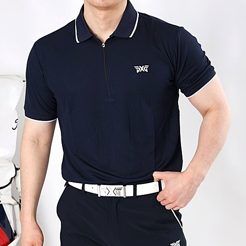 P*G 반집업 에어 반팔