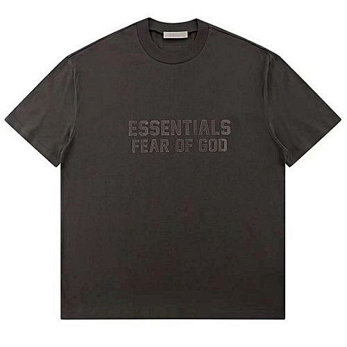 FEAR OF GOD ESSENTIALS 플록로고 티셔츠