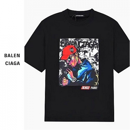 발렌시*가 그래피티 반팔티