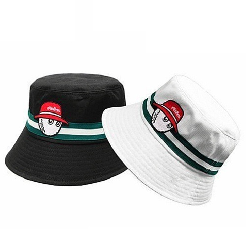 MALBON 자수패치 포인트 버킷햇 벙거지 모자