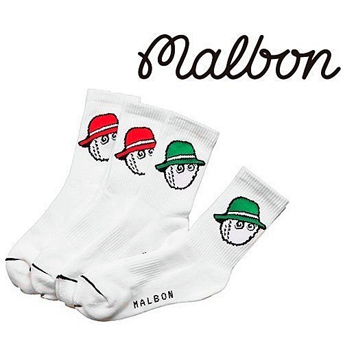 MALBON 버킷 크루 삭스 - man