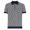 FENDI 이카트 이펙트 폴로 티셔츠