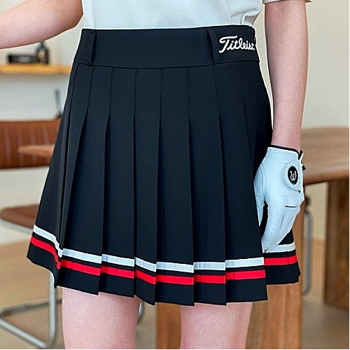 타이틀리*트 더블 테잎 스커트