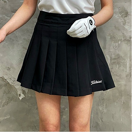 타이틀리*트 플리츠 스커트