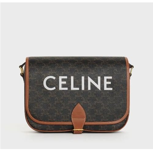 셀린느 트리오페 캔버스 메신저 폴코 백