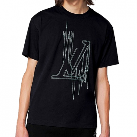 루이*통 LOUIS VUITTON 프리퀀시 로고 티셔츠