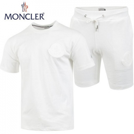몽클*어 빅 패치 반팔 & 반바지 트레이닝 셋트