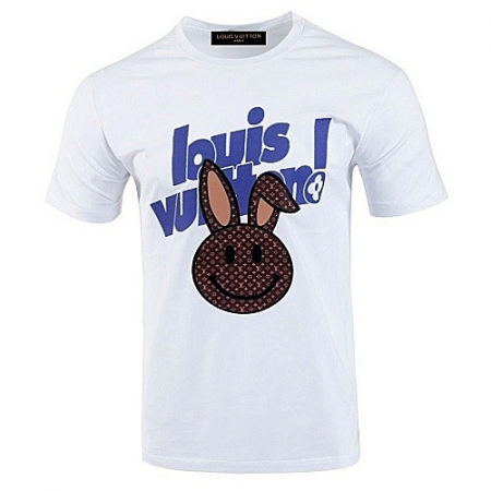 루이*통 모노 토끼 라운드 티셔츠